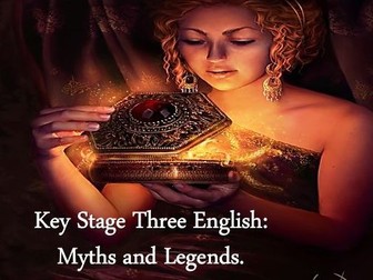 KS3 English - Greek Myths and World Legends.
