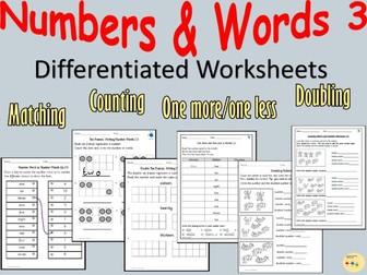 numbers and number words lesson plans presentations