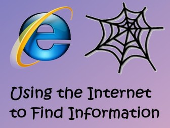Computing / IT (Year 2) – Finding information - Internet (6 lessons plans and Notebook)