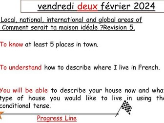 Year 11 French Revision lesson 5