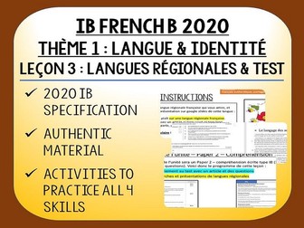 IB FRENCH B 2020 - Langue & Identité - L3