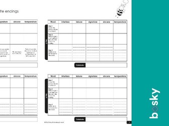 Spelling booklet, Step-by-step to Spelling: Wordlist 5 from the Y5/6 NC common exception words