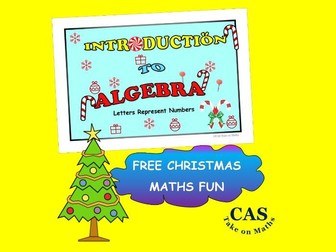 KS2 Algebra Christmas Colouring Freebie