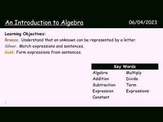 An Introduction to Basic Algebra