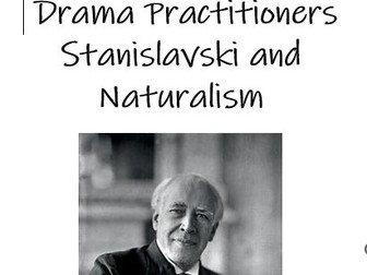 Introduction to Stanislavski - lessons and booklet