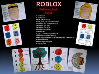 Emotional wellbeing pack- Roblox