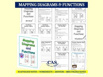 Mapping Diagrams and Functions Workbook