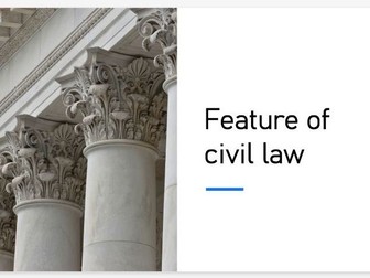 Pearson BTEC Applied Law Unit 1A Lesson Bundle | Features of Civil Law, ADR & Legal Skills (3 PowerP