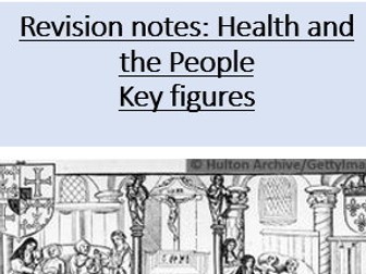Key Figures - Health and the People AQA