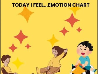 “Today I Feel” Emotion Check-In Chart
