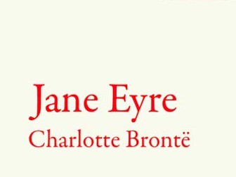 Jane Eyre AQA A level  Paper 1 Mock Questions