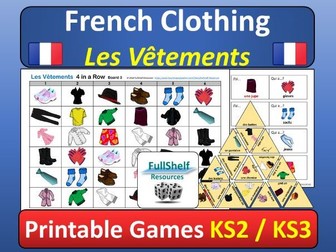 French Clothing Games (Les Vetements)