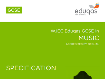 GCSE Music Options Leaflet Booklet (Eduqas/WJEC)
