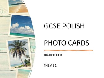AQA Polish GCSE photo card theme 1