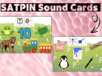 SATPIN Initial Sounds Cards
