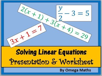 Solving Linear Equations