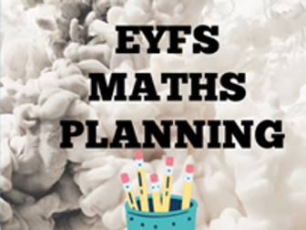 EYFS Math's Planning - Whole Year
