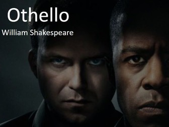 Othello - English Literature -  Unit of Work for 15-18