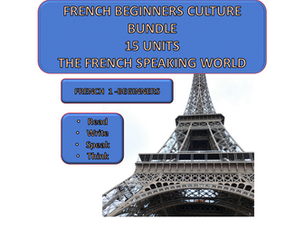 French Beginners Culture Bundle!