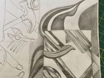 Drawing Project for KS3 Theme Tools- 4 Lessons