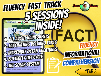 Fluency Fast Track | Reading | Information Pack | Year 3