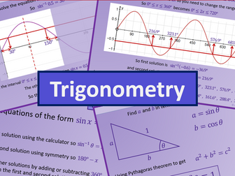 Trigonometric equations and identities - A level AS Mathematics