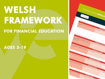 Financial Education Planning Frameworks (Wales Edition)