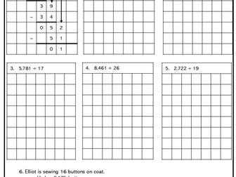 Lond Division with Remainders