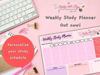 Weekly Study Planner