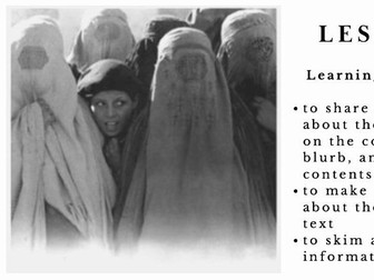 The Breadwinner book unit