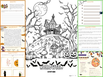 Halloween Activity Booklet