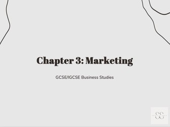 IGCSE Business Studies Chapter 3 Teaching Slides