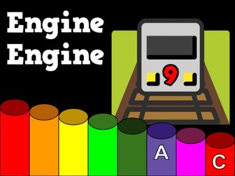 Engine Engine Number Nine - Boomwhacker Play Along Video and Sheet Music