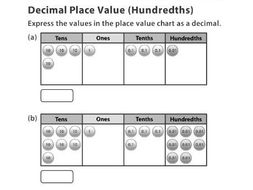 Decimal Place Value (Hundredths) | Teaching Resources