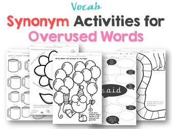 Synonyms for overused words