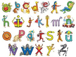 letterland by leebakerlegion teaching resources tes