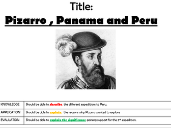 19. Pizarro, Panama and Peru