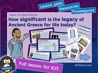 Ancient Greek Legacy (Lesson for KS2)