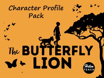 Character Profile Example Pack: The Butterfly Lion