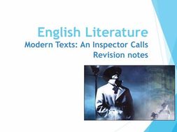 AQA An Inspector Calls Revision Notes