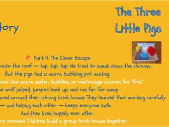 Three Little Pigs Sensory Story Pack – Early Years Play Activities