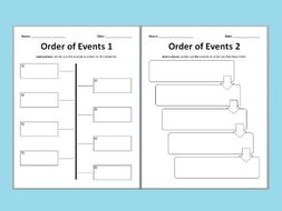 Order of Events - Timeline Templates | Teaching Resources