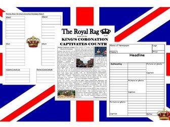 King's Coronation Newspaper Report