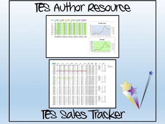 TES Authors Excel Sales and Accounts Tracker