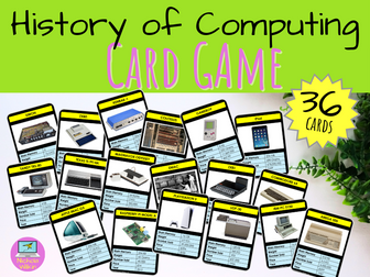 History of Computing Card Game