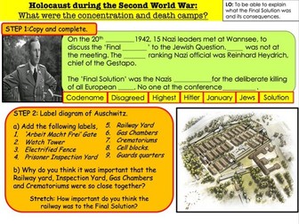 Holocaust during the Second World War: What were the concentration and death camps?