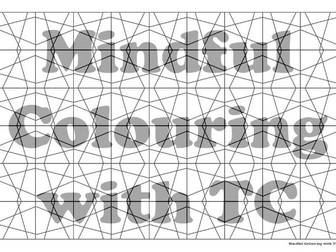 Mindful Colouring with TC