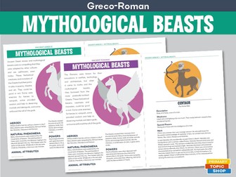 Greco-Roman Mythological Beasts