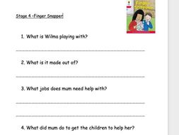 Oxford Reading Tree Stage 4 Comprehension Decode and Develop Pack A