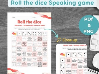 SPANISH language Speaking skills | Learning Game